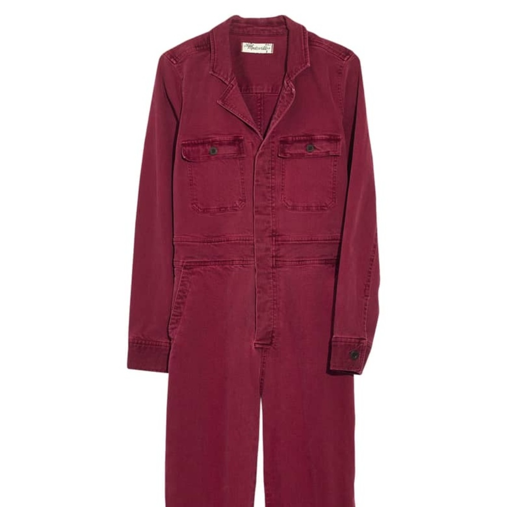madewell garment dye jumpsuit